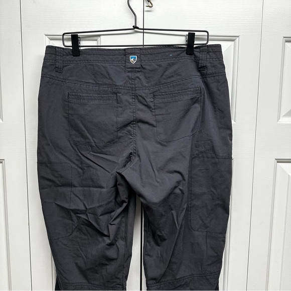 Kuhl Legendary Pants Grey Size 12 Short Hiking Outdoor Roll up - Picture 4 of 15